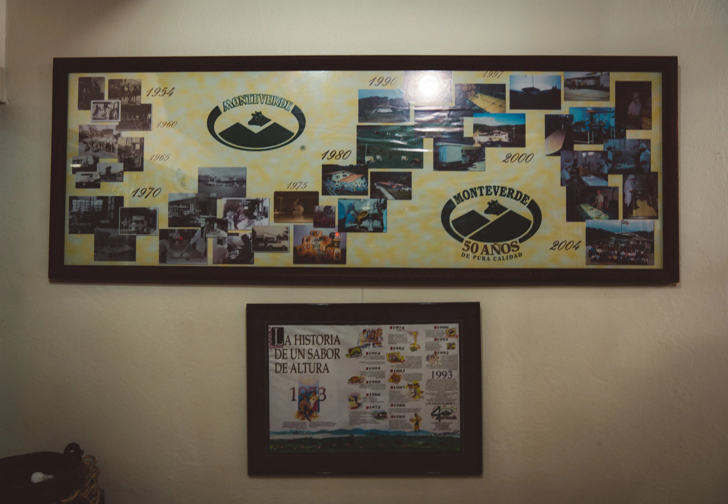 A bit of the history of the factory, Danielle's father's friend is pictured in some of the photos.