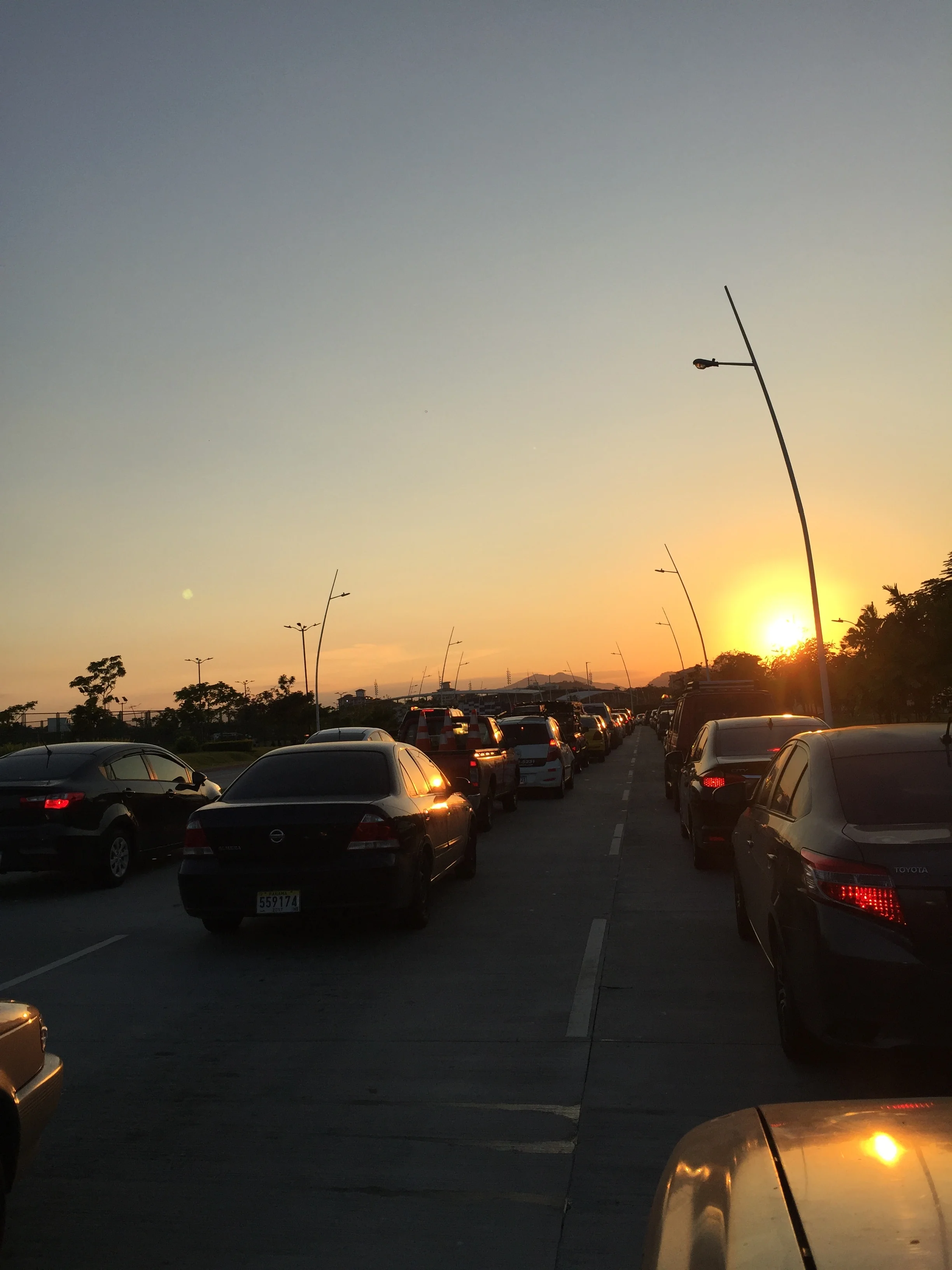 Classic Panama City traffic, baby!