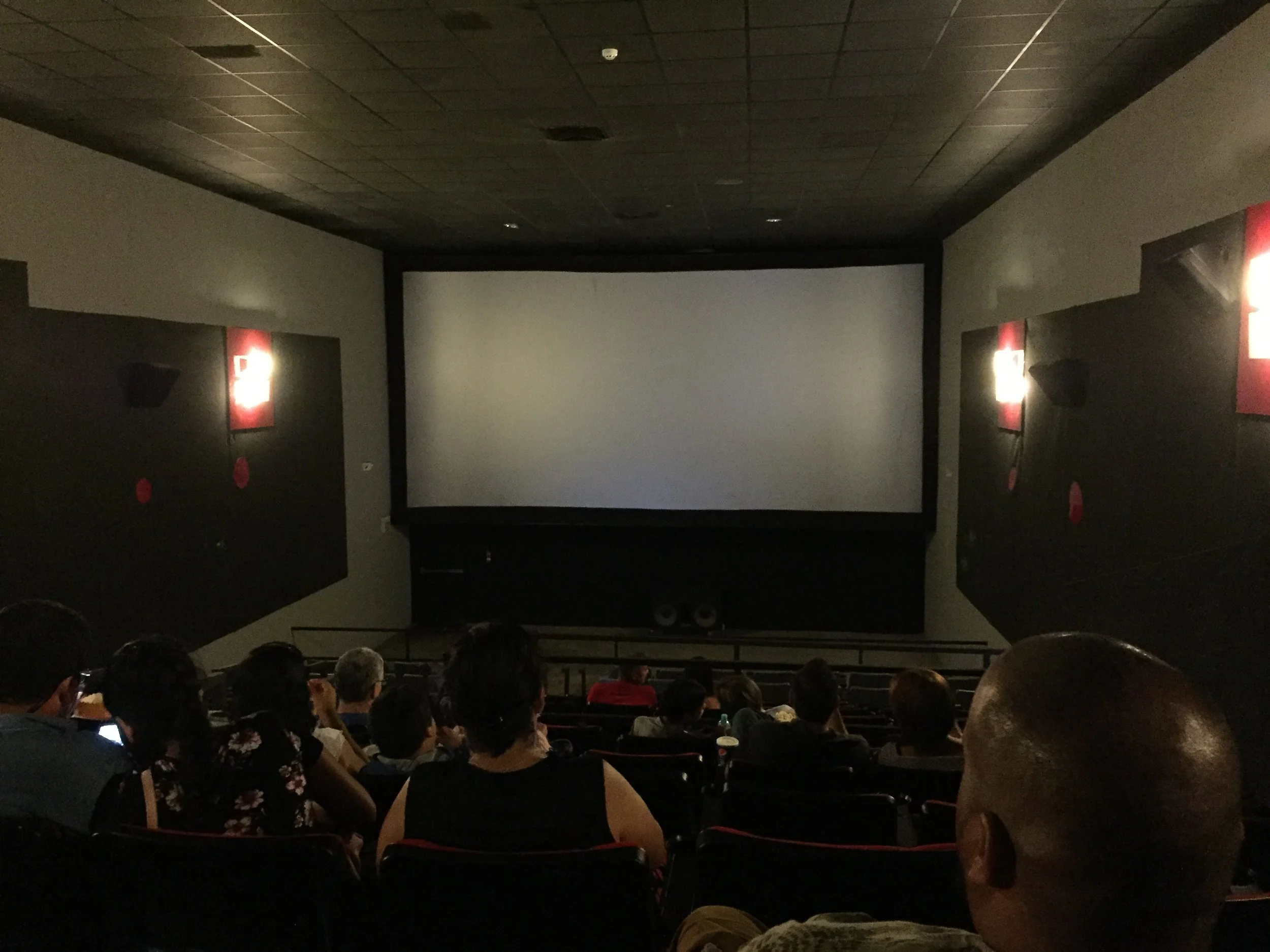 This is one of the movie theaters we visited in David. I believe this is the one we saw The Great Wall in. Terrible film.