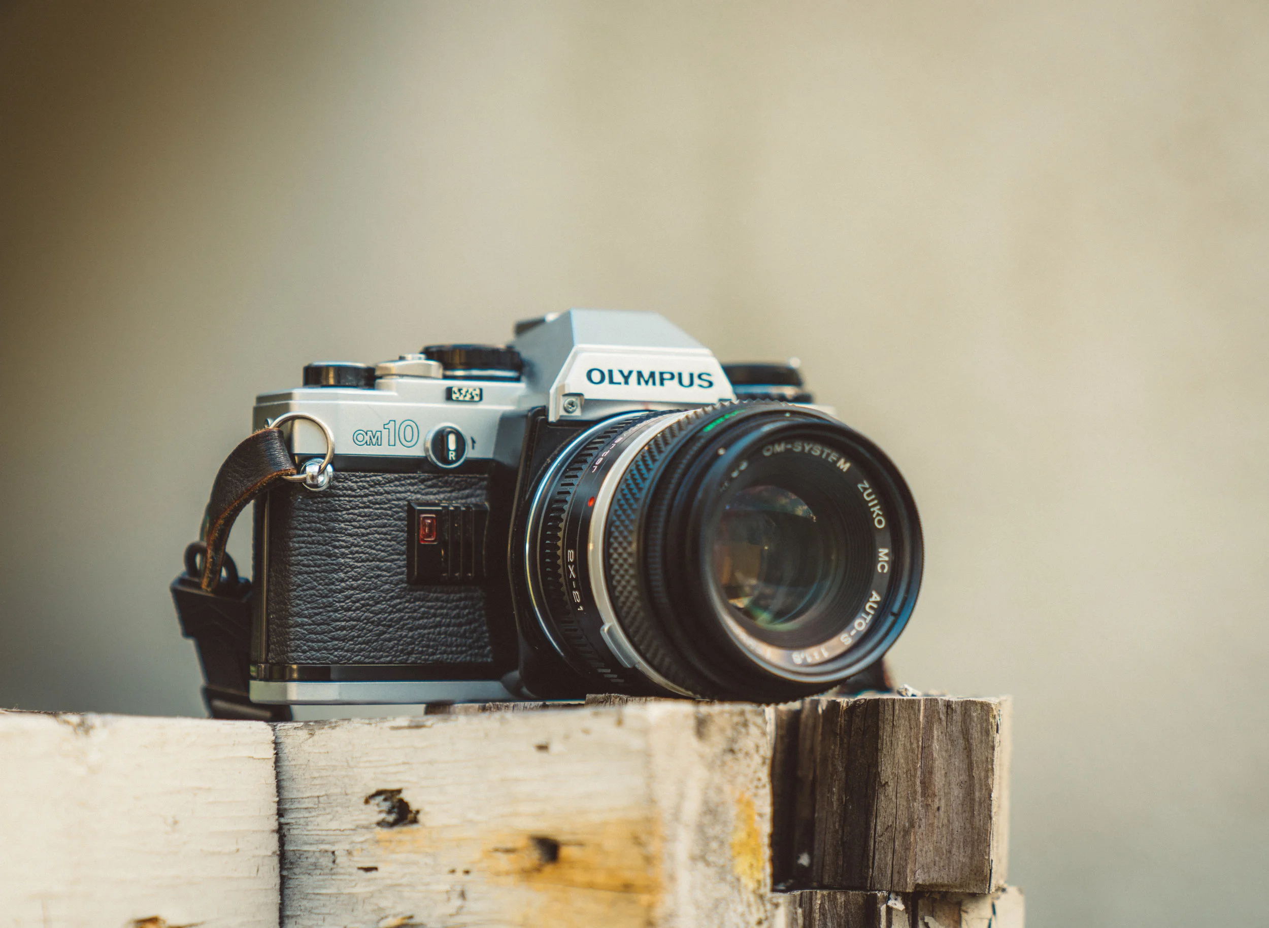My dad's film cam which the following photos were shot on.