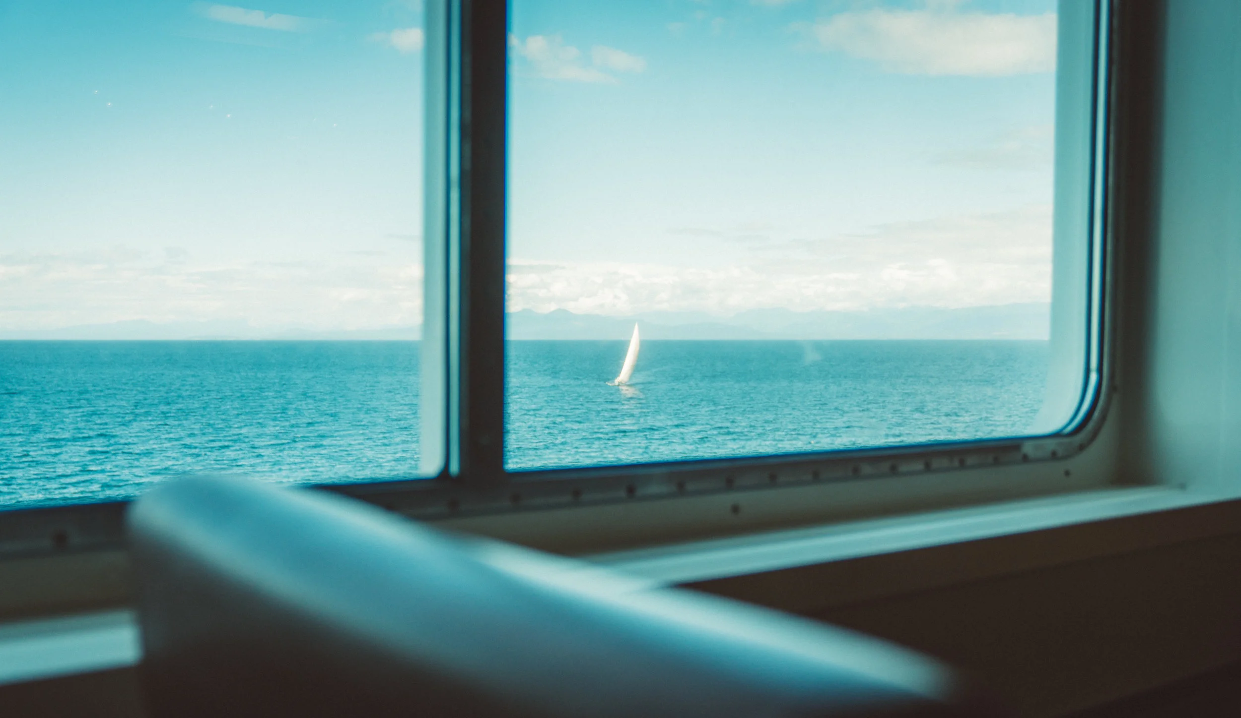 The ferry back home.