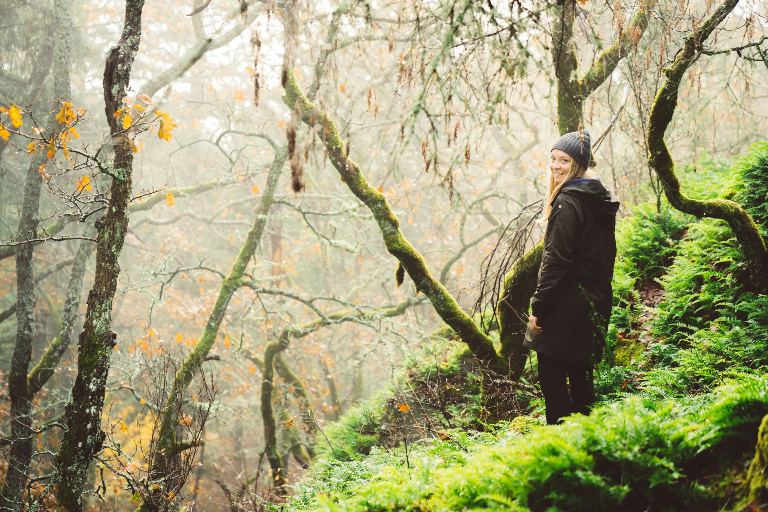 Nov. 23, 2017: Danielle on Mt. Doug.