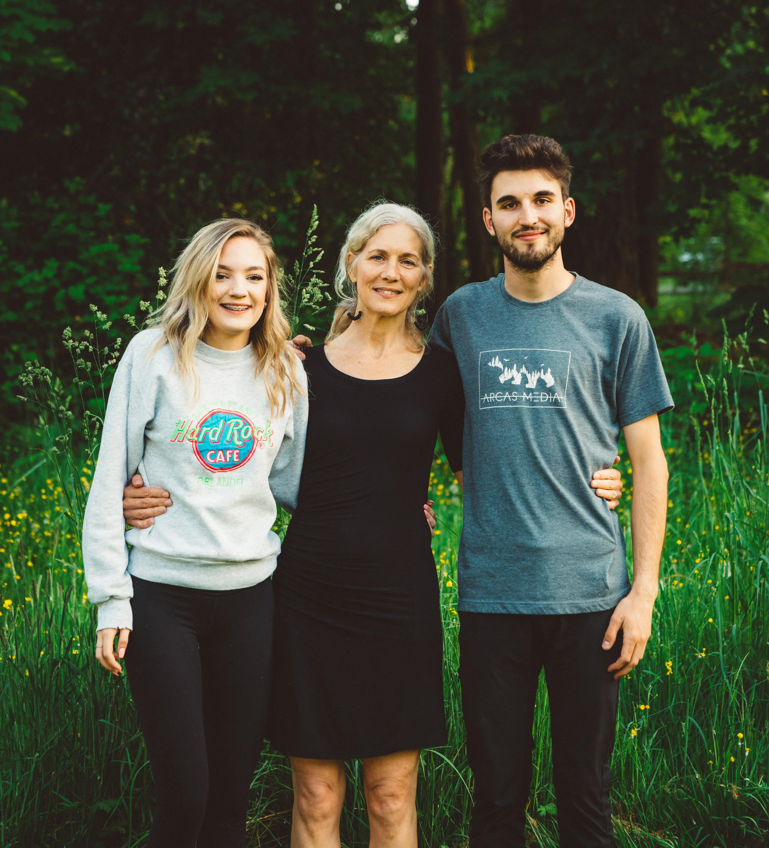 Mack, Karen, and Sam.