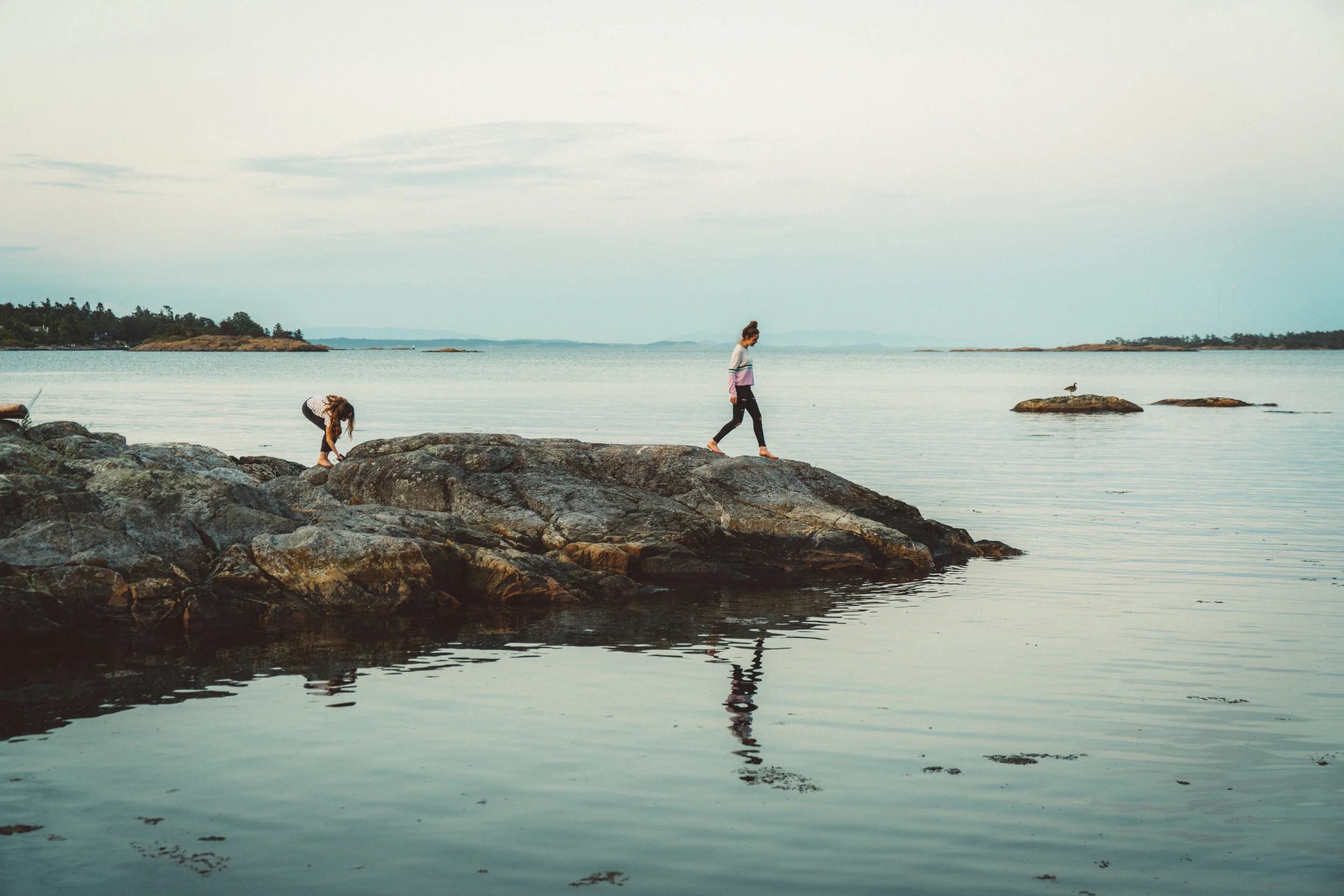 Sisters on the Rocks.