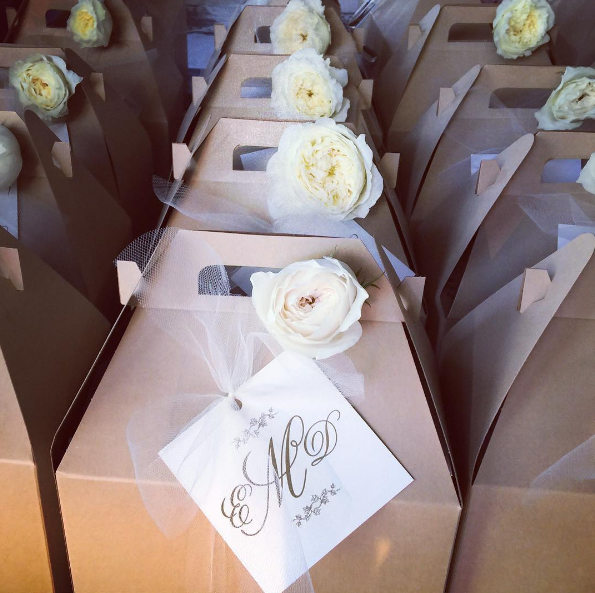 A TOUCH OF FRESH BLOOMS Photo by: Wesley Brown