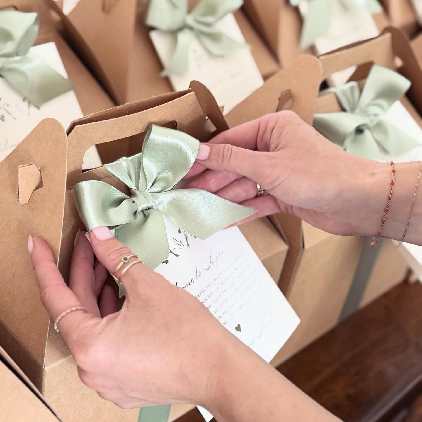 Tied to perfection #weddingwelcomegifts