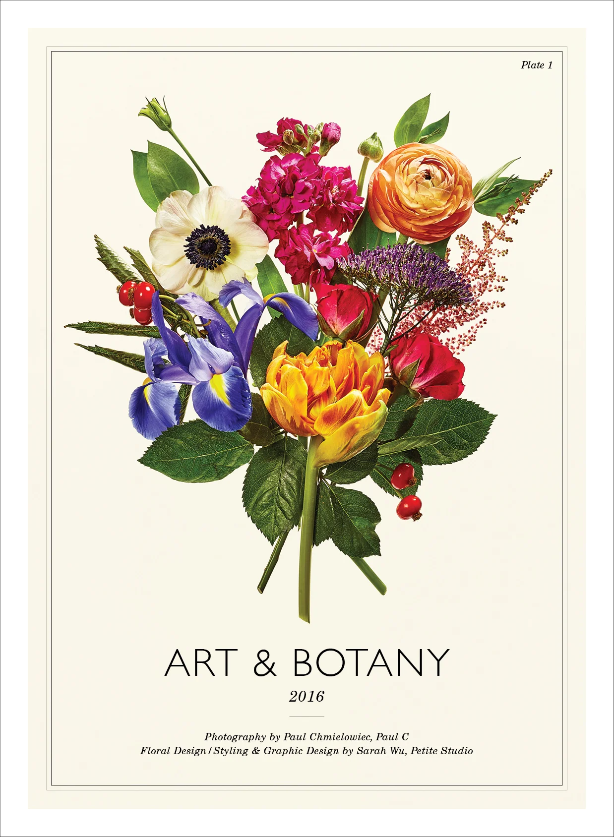 Art & Botany. Calendar design collaboration with Paul C, 2016