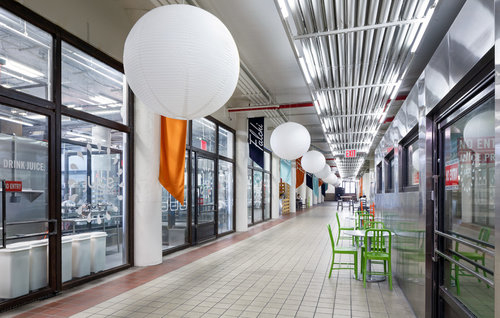 Interior of the Falchi Building, at 31-00 47th Avenue in Long Island City