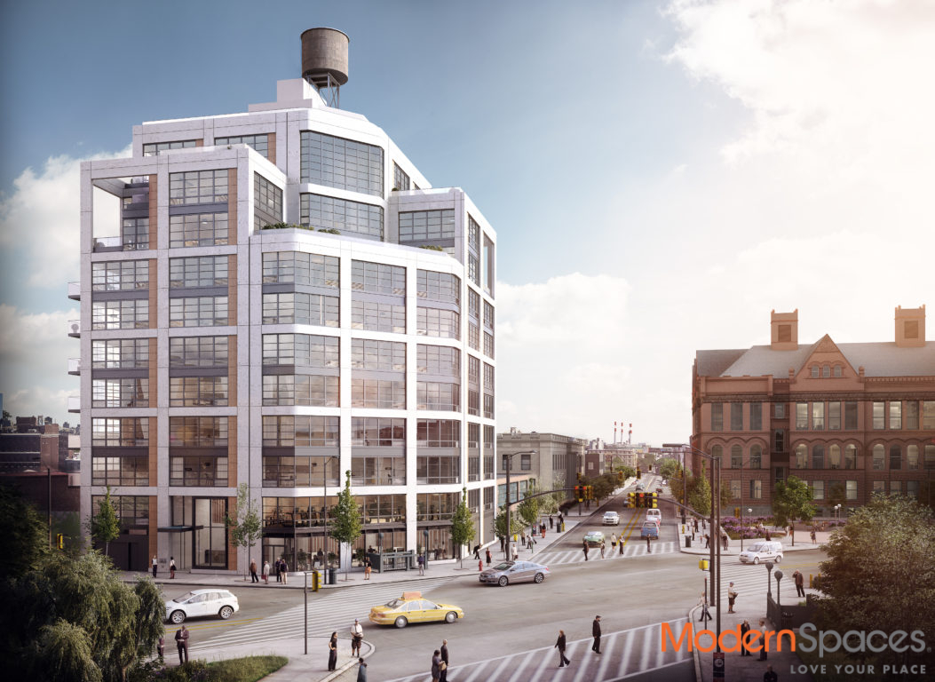 Rendering of the Jackson, at 1333 Jackson Avenue in Long Island City (credit: Modern Spaces)