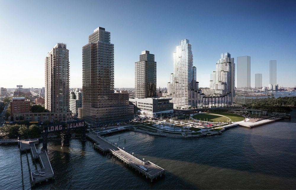 Rendering of Hunter's Point South in Long Island City