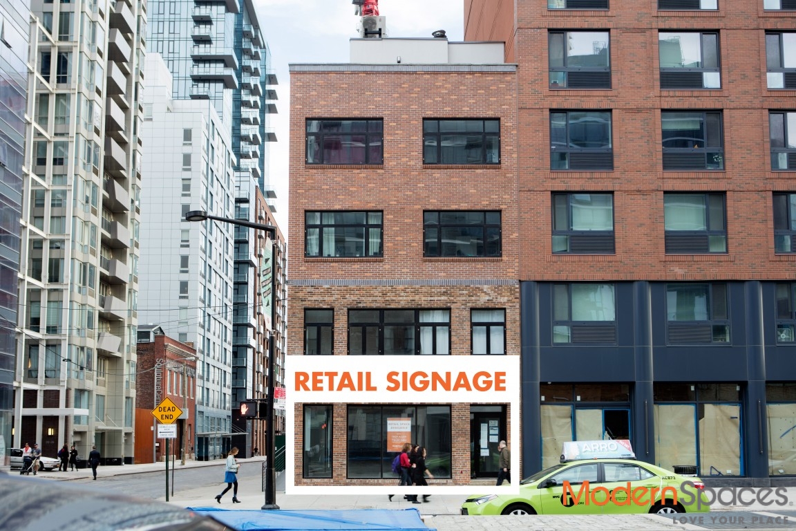 Rendering of retail space at 26-20 Jackson Avenue in Long Island City (credit: Modern Spaces)