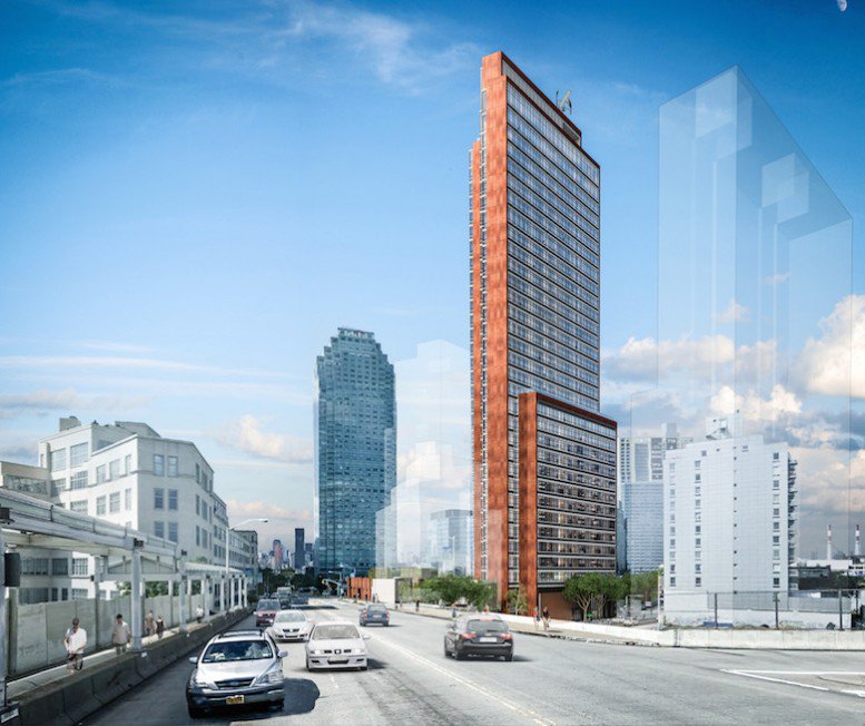 Rendering of 44-28 Purves Street in Long Island City (credit: FXFOWLE)