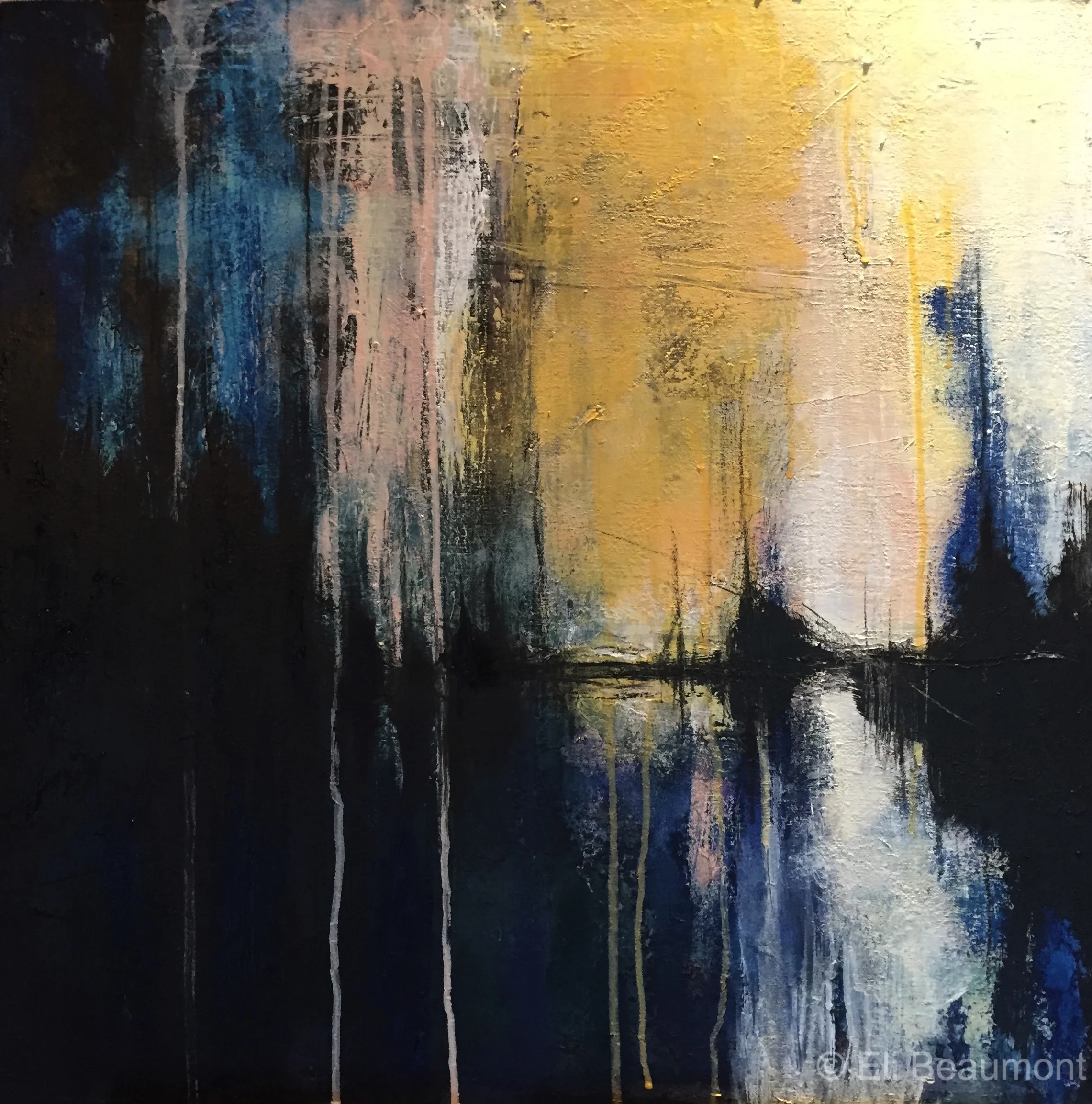 Inside Out - acrylic on canvas