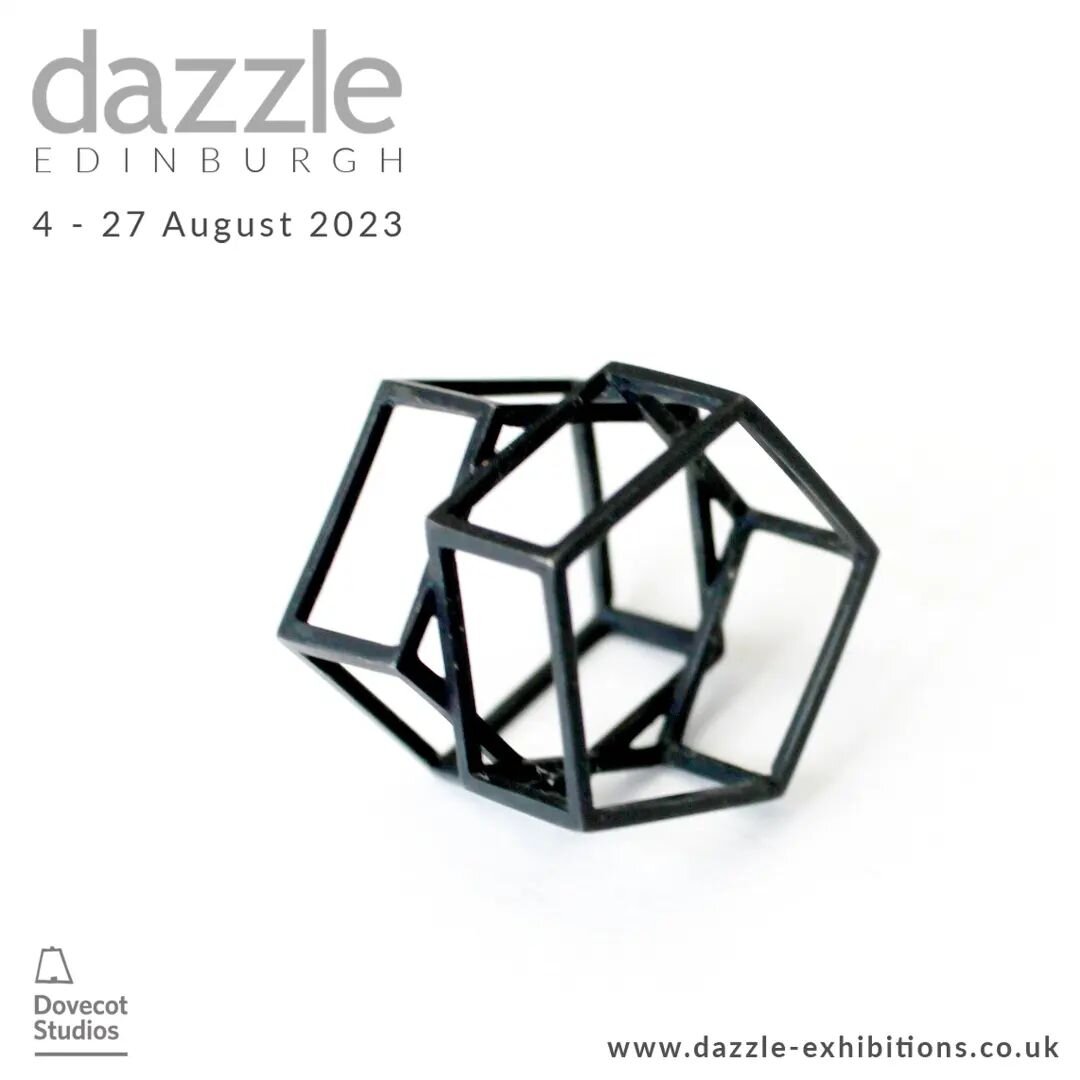 Looking forward to showing a good lil mix of old and new at @dazzleexhibitions at @dovecotstudios this August. This one of a kind ring was made for my degree show in 2016, time flies, but I think she still cute (and surprisingly comfy to wear)! 
#daz