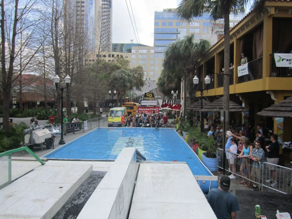 Wall Street Wake Rail Jam 2012