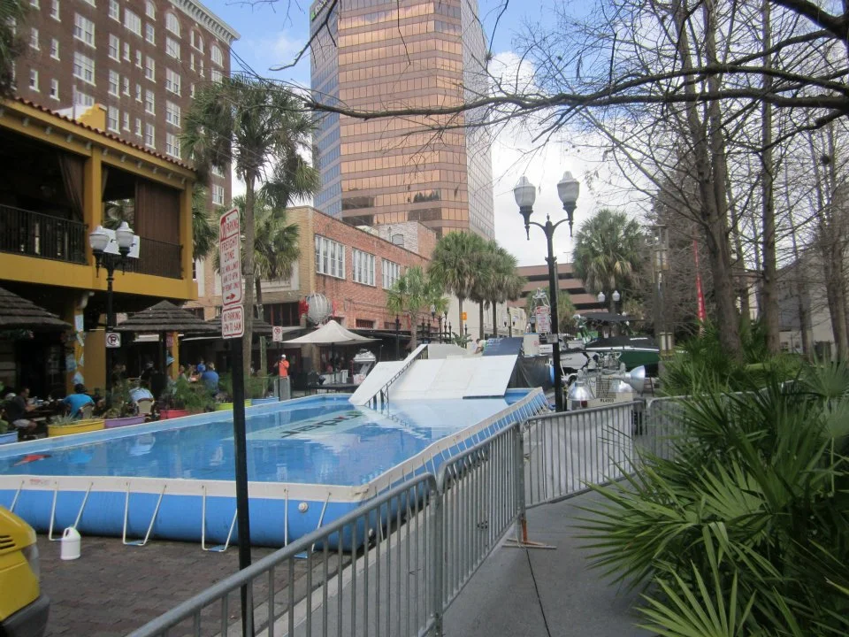 Wall Street Wake Rail Jam 2012