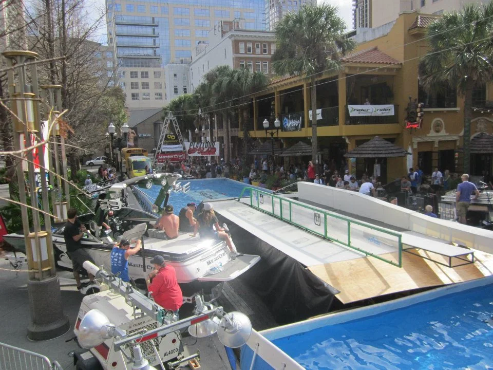 Wall Street Wake Rail Jam 2012