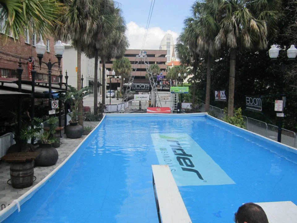 Wall Street Wake Rail Jam 2012