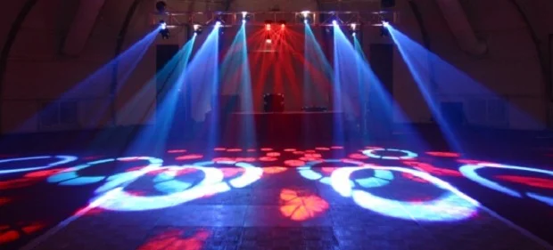 Step Up Productions event lighting