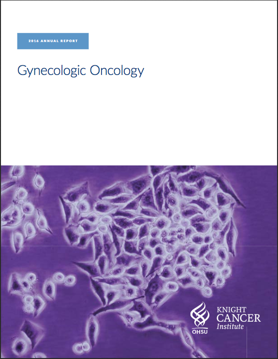 OHSU Knight Cancer Institute, 2016 annual report