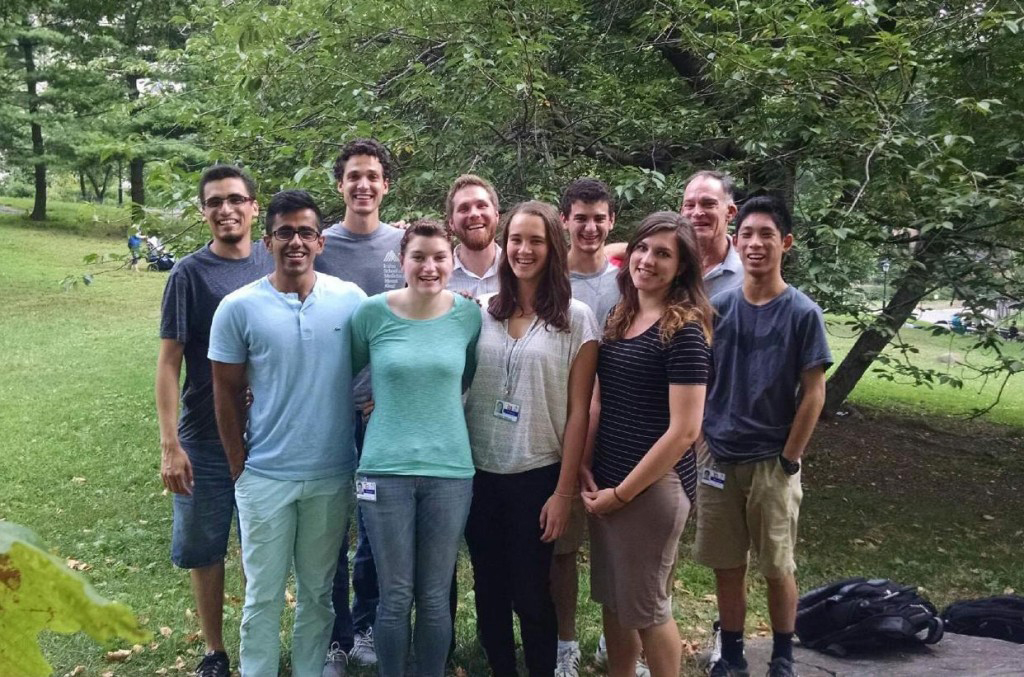Lab Lunch in Central Park July 2015