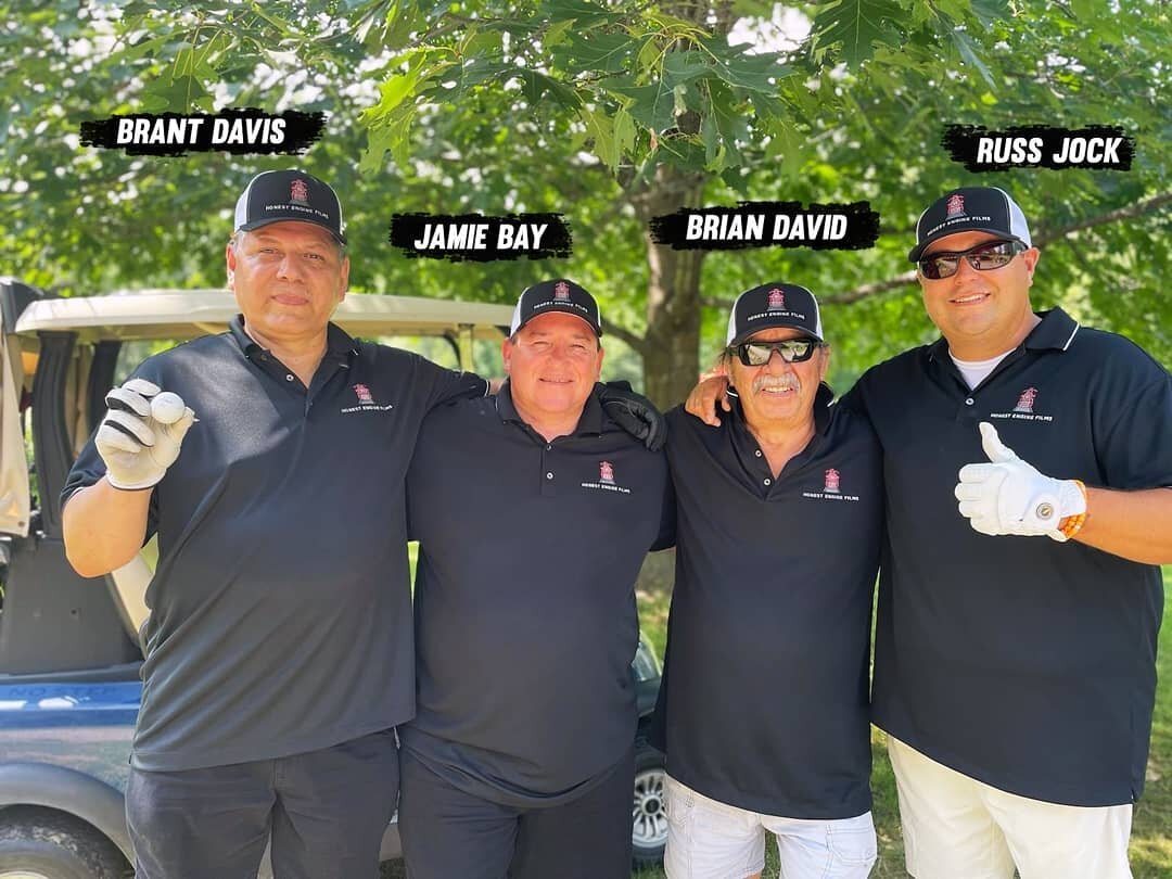 Many thanks to Brant Davis, Jamie Bay, Brian David, and Russ Jock for representing HONEST ENGINE FILMS in the Victim Services/Koala Place sponsored by Benson Certified Auto Service, at the Cornwall Golf &amp; Country Club, held on Friday, August 13th