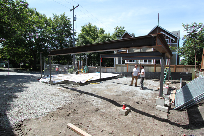 Steel is up!