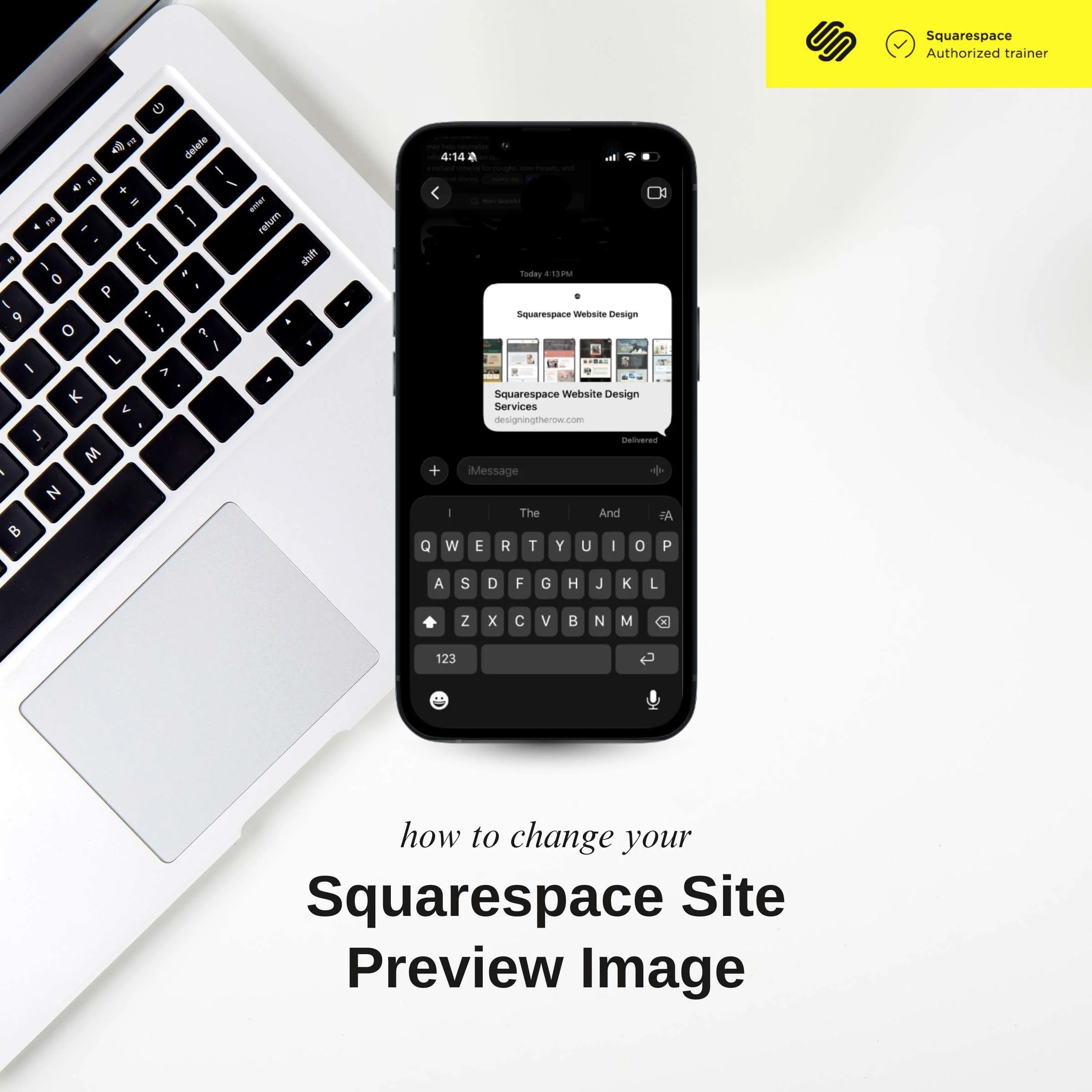 How to Update Your Squarespace Text Preview Image and Description
