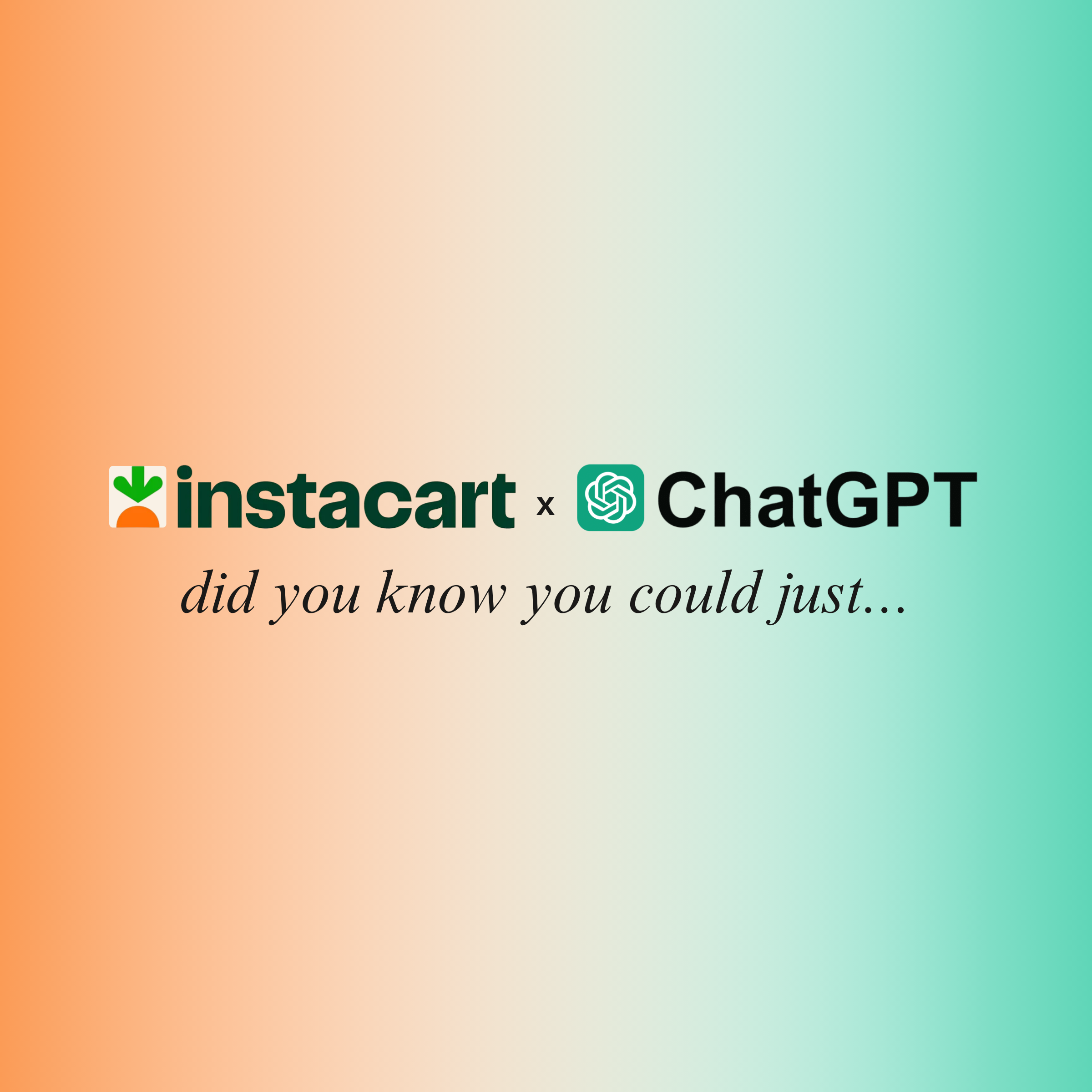 How to Connect ChatGPT with Instacart