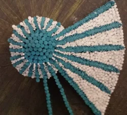 Fourth and fifth layer slope set. Eight spikes complete!