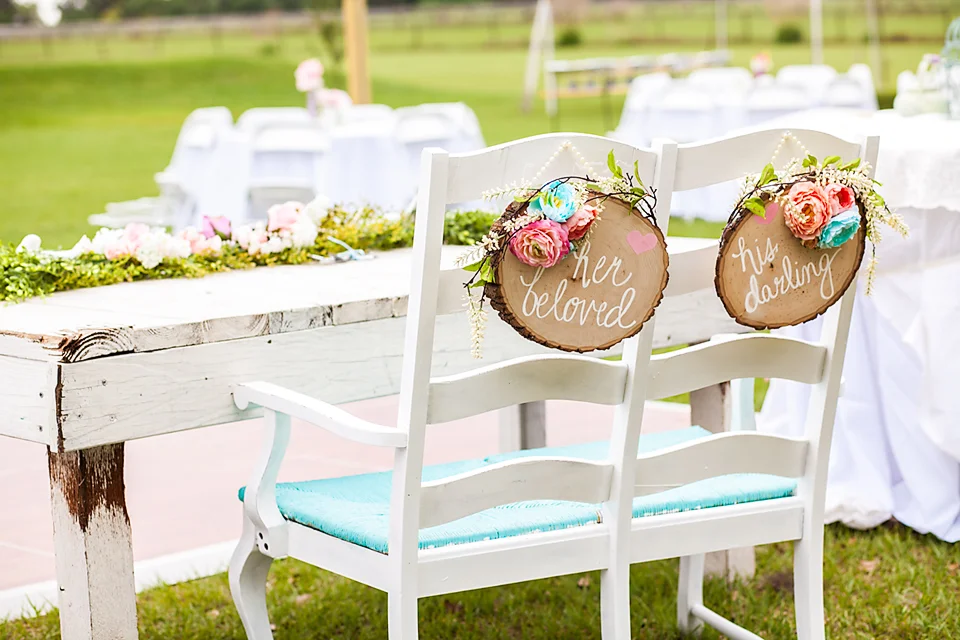 Vintage Backyard Wedding | Dade City, Florida | C & J