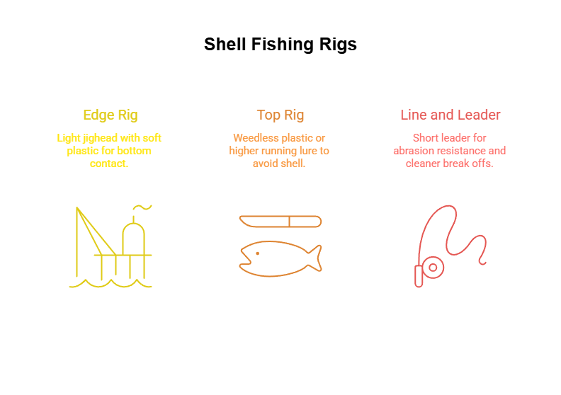 shell fishing rigs