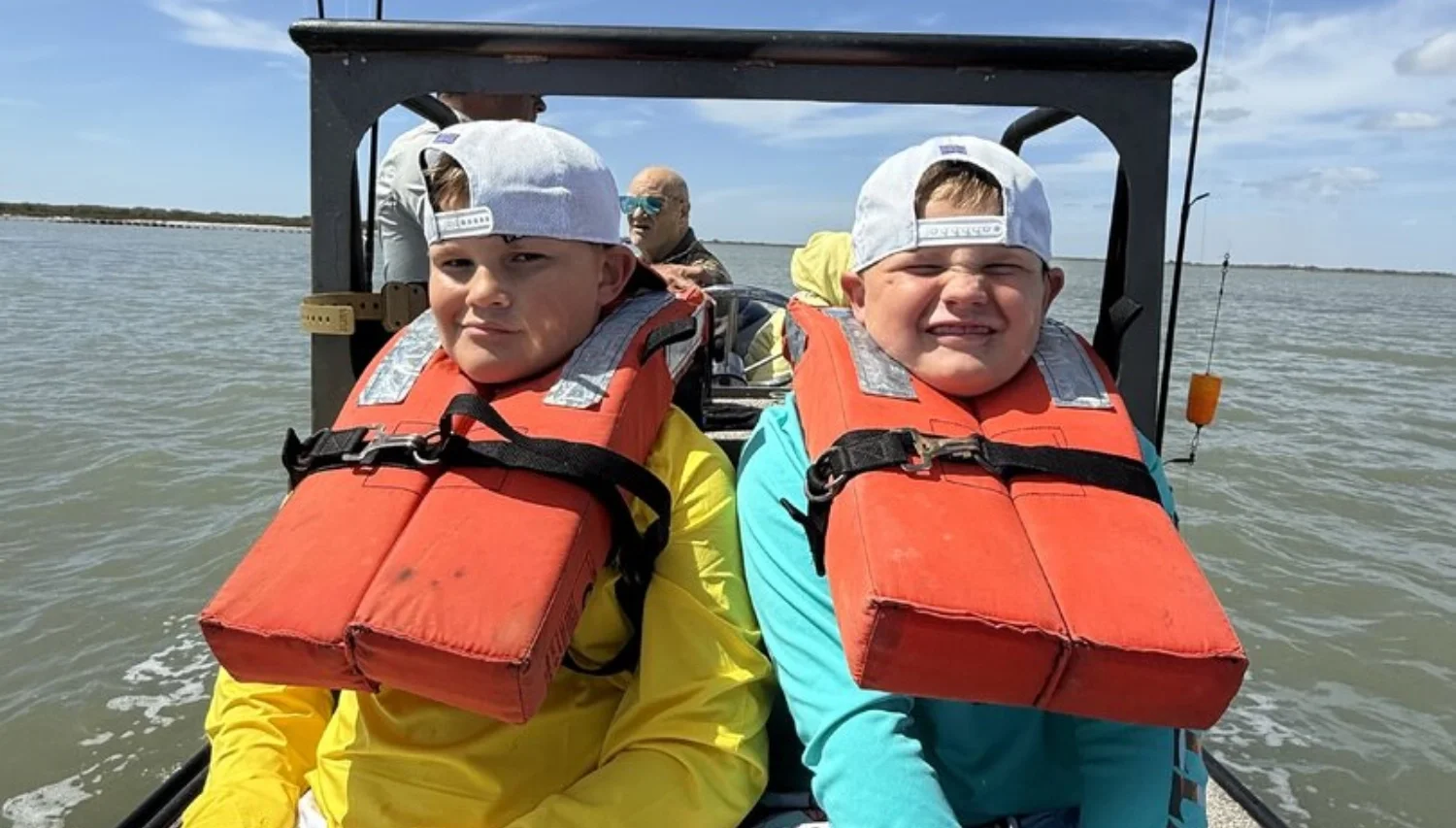 two kids