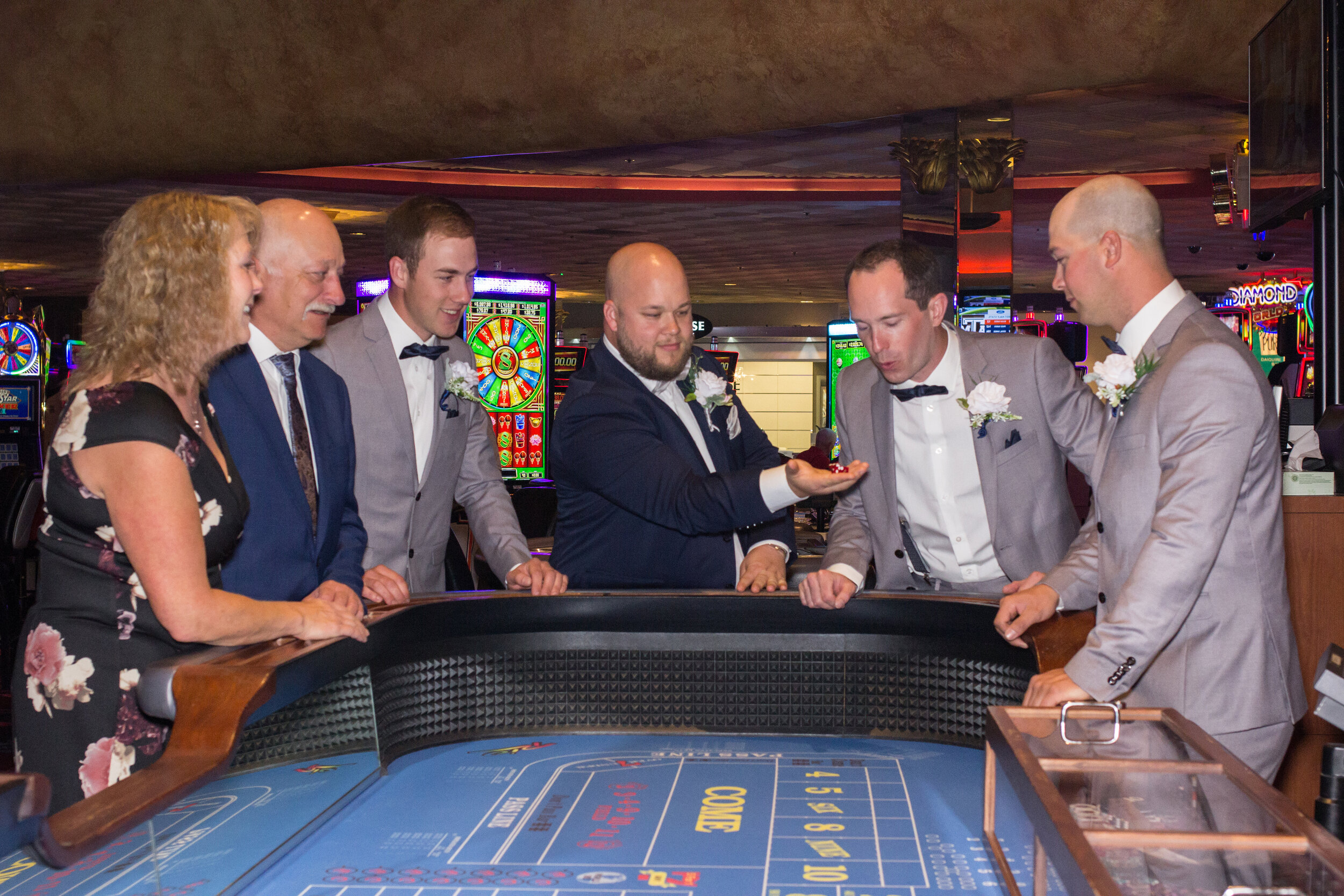 Casino Wedding Photo, Rio Las Vegas