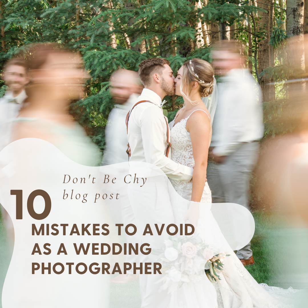 10 Mistakes to Avoid as a Wedding Photographer in 2023