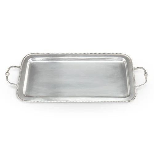 pewter serving tray