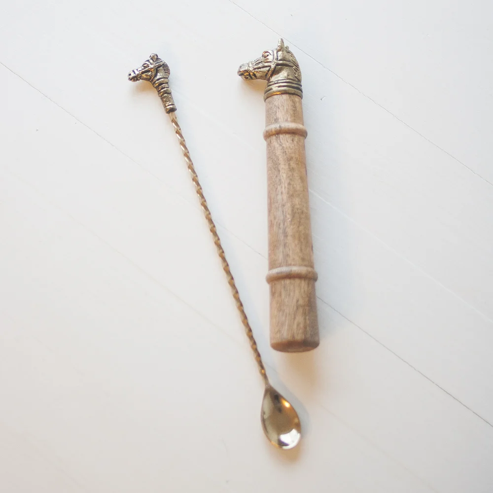Thoroughbred Horse Muddler and Stirrer