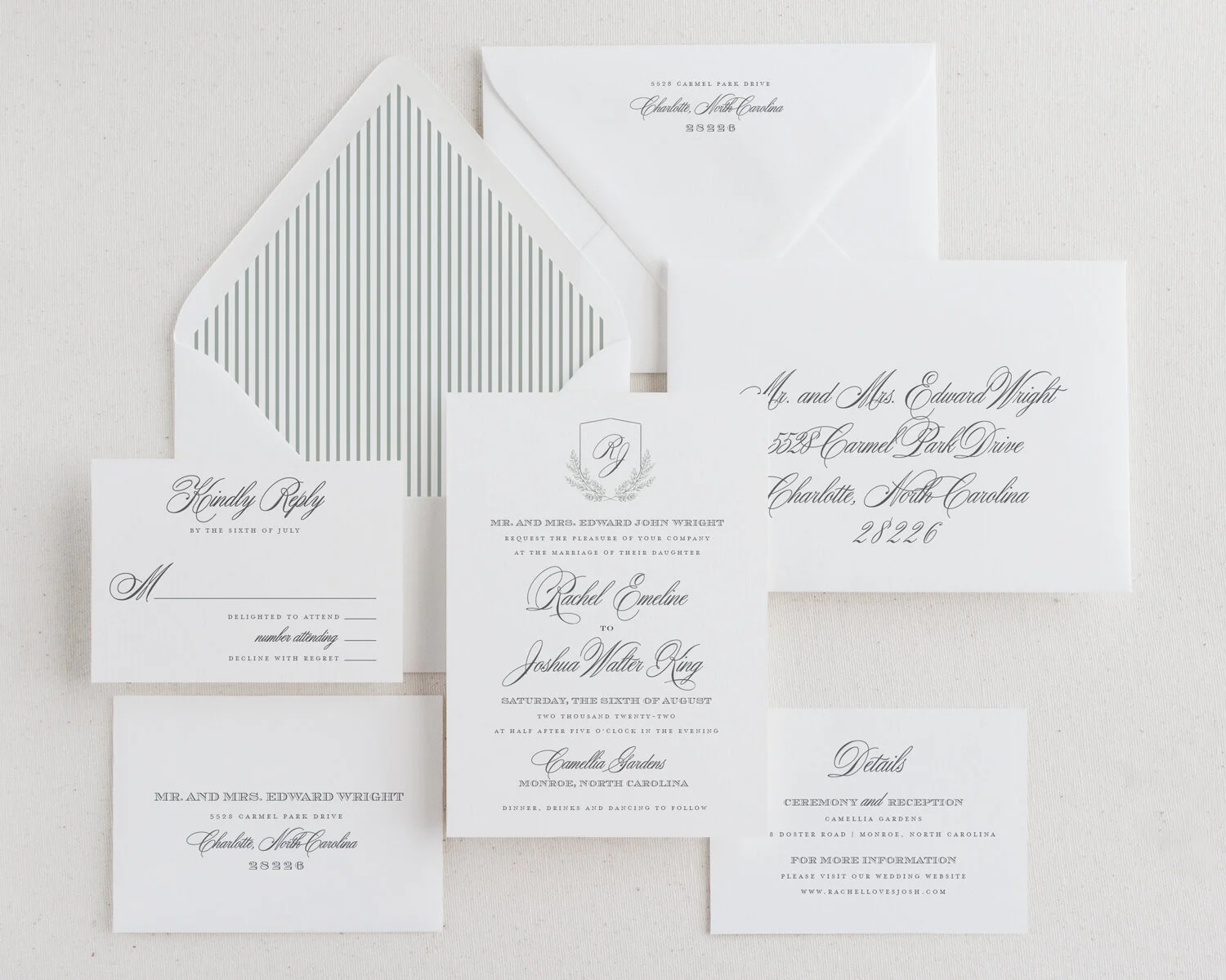 Jerry-and-Julep_Wedding-Invitations_Monogram-Crest-Blooming-Floral-Floret-Greenery-Beautiful-Elegant-Simple-Outdoor_Invitation_Suite.jpg