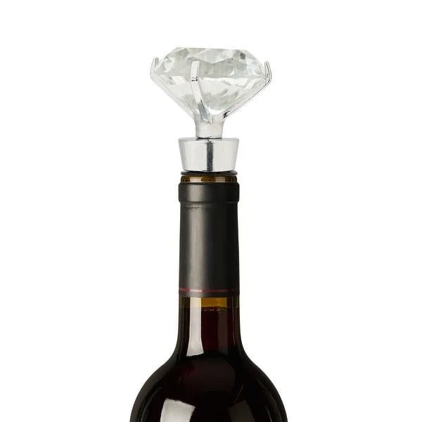 Blush-Diamond-Ring-Wine-Stopper-Reusable-&-Airtight-Bottle-Stopper-for-Liquor-or-Wine,-Wedding-Themed-Barware-Silver,-Set-of-1.jpg