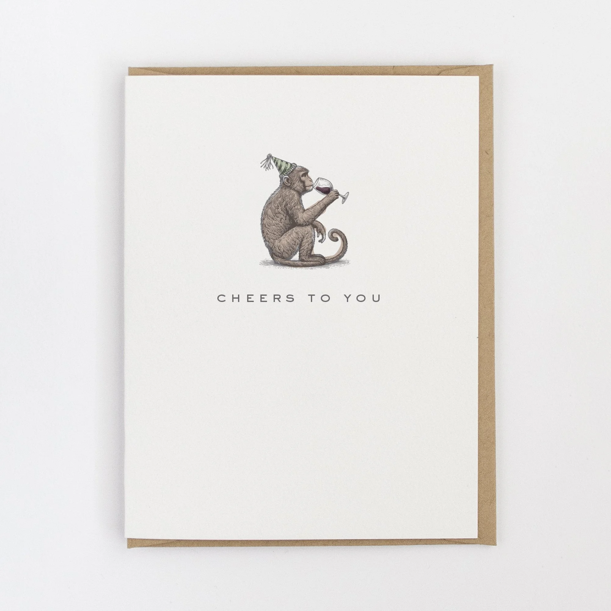 Greeting-Cards_Jerry-and-Julep_Cheers-To-You-Wine-Monkey-Party-Hat_Celebration_Congrats_Birthday.jpg