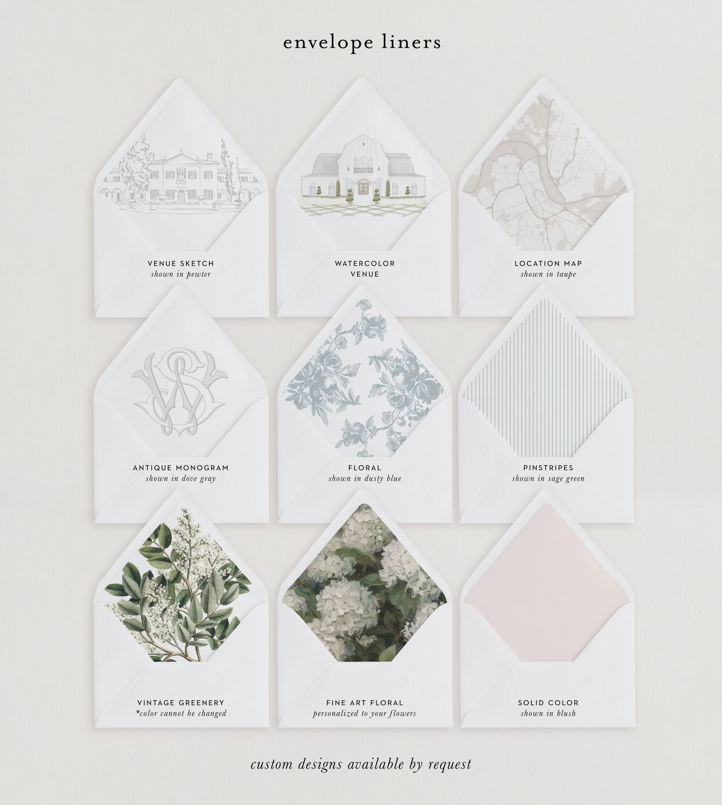 envelope-liners-wedding-inviations-stationery-venue-sketch-watercolor-illustration-floral-greenery-vintage-antique-monogram-pinstripes-stripes-blush-map-location-custom-hydrangea-roses-jerry-and-julep.jpg