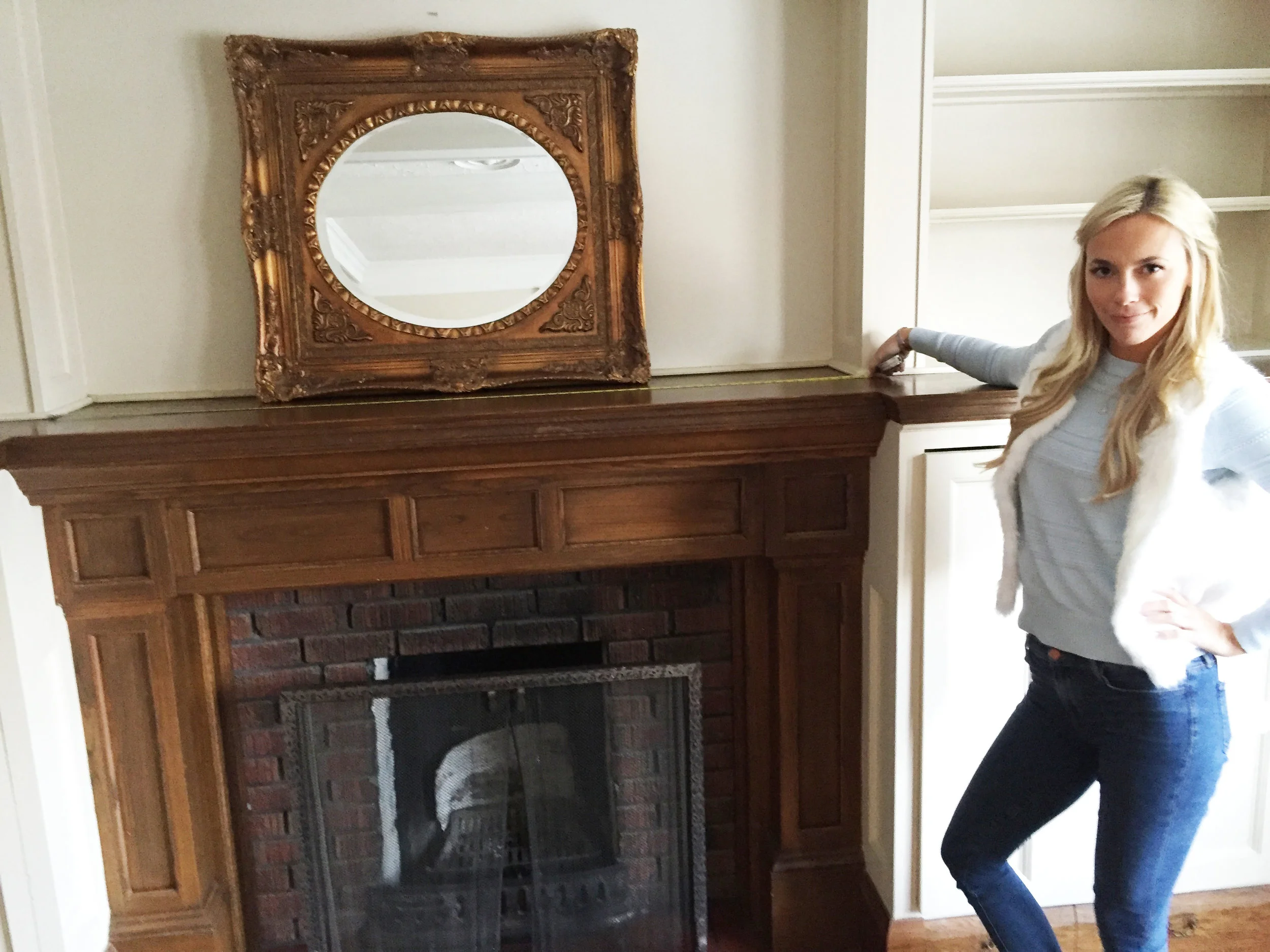 Feeling inspired! Taking measurements (for our TV haha), making plans, and dreaming bright!