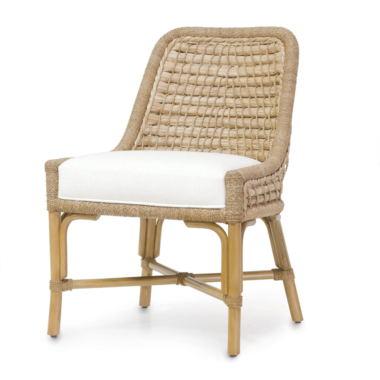 This Capitola Side Chair from Palecek is one I've long admired - its versatile, not too formal and super comfortable!