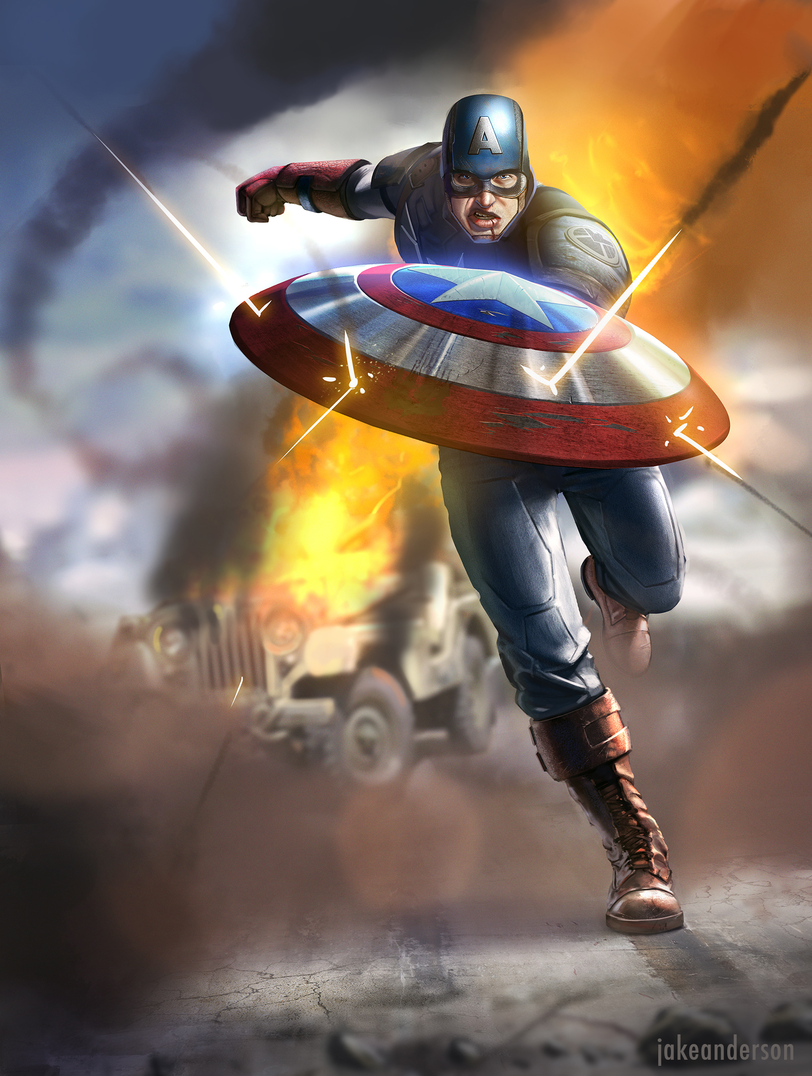 Captain America, © Marvel Comics