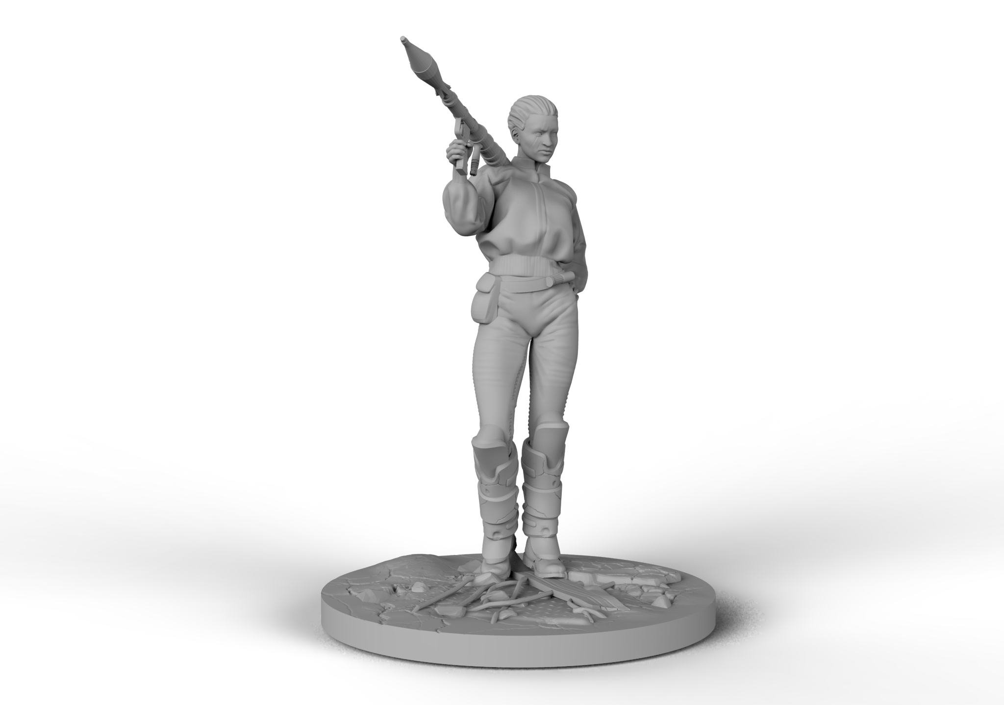 Female Soldier © Spacegoat Productions