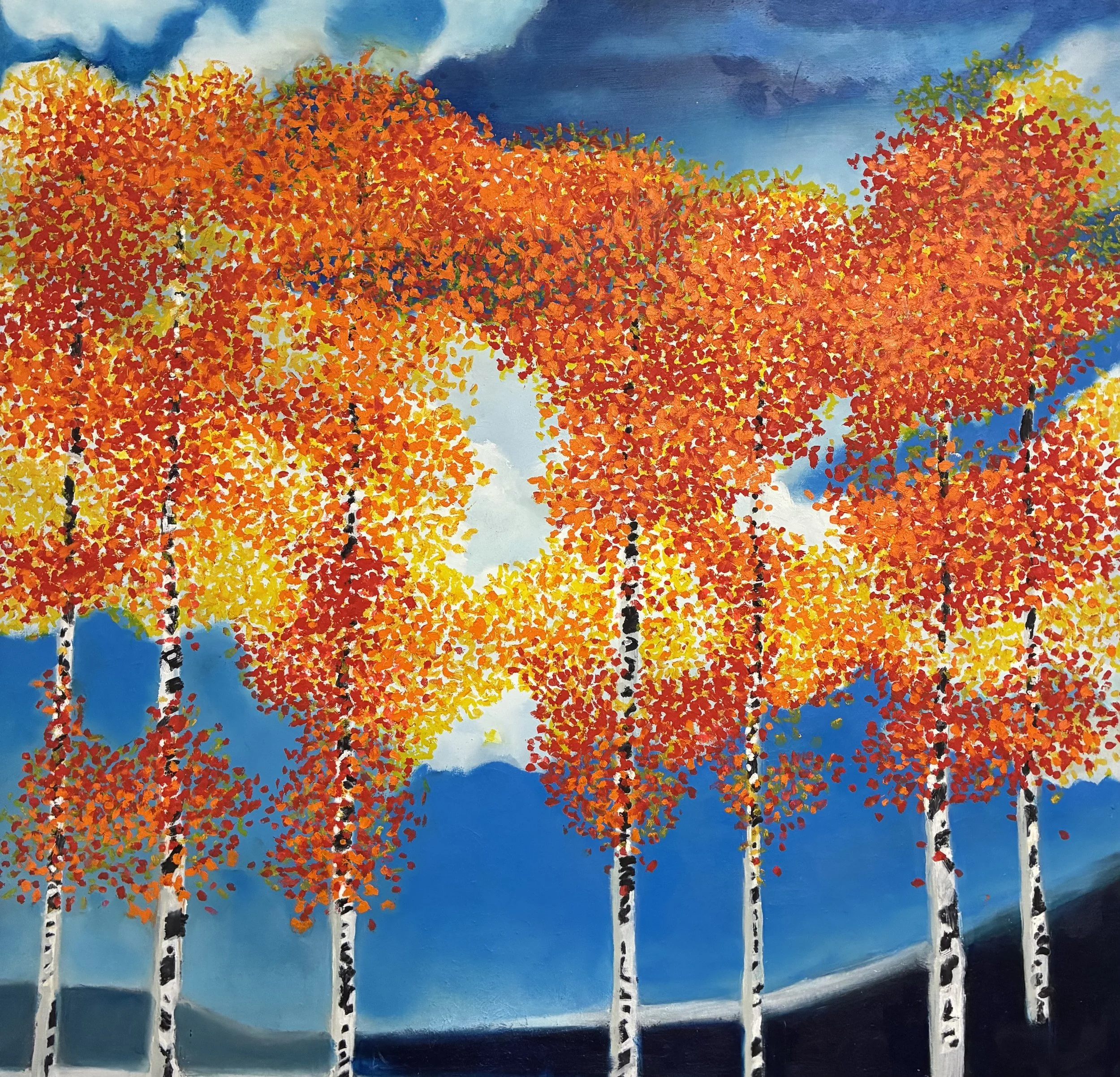 Birch Forest Autumn