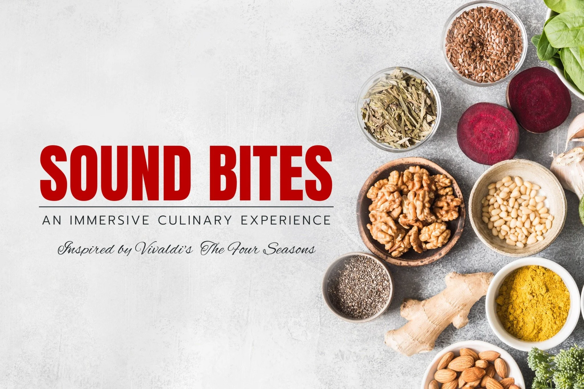 The Missouri Symphony presents SOUND BITES: An Immersive Culinary Experience