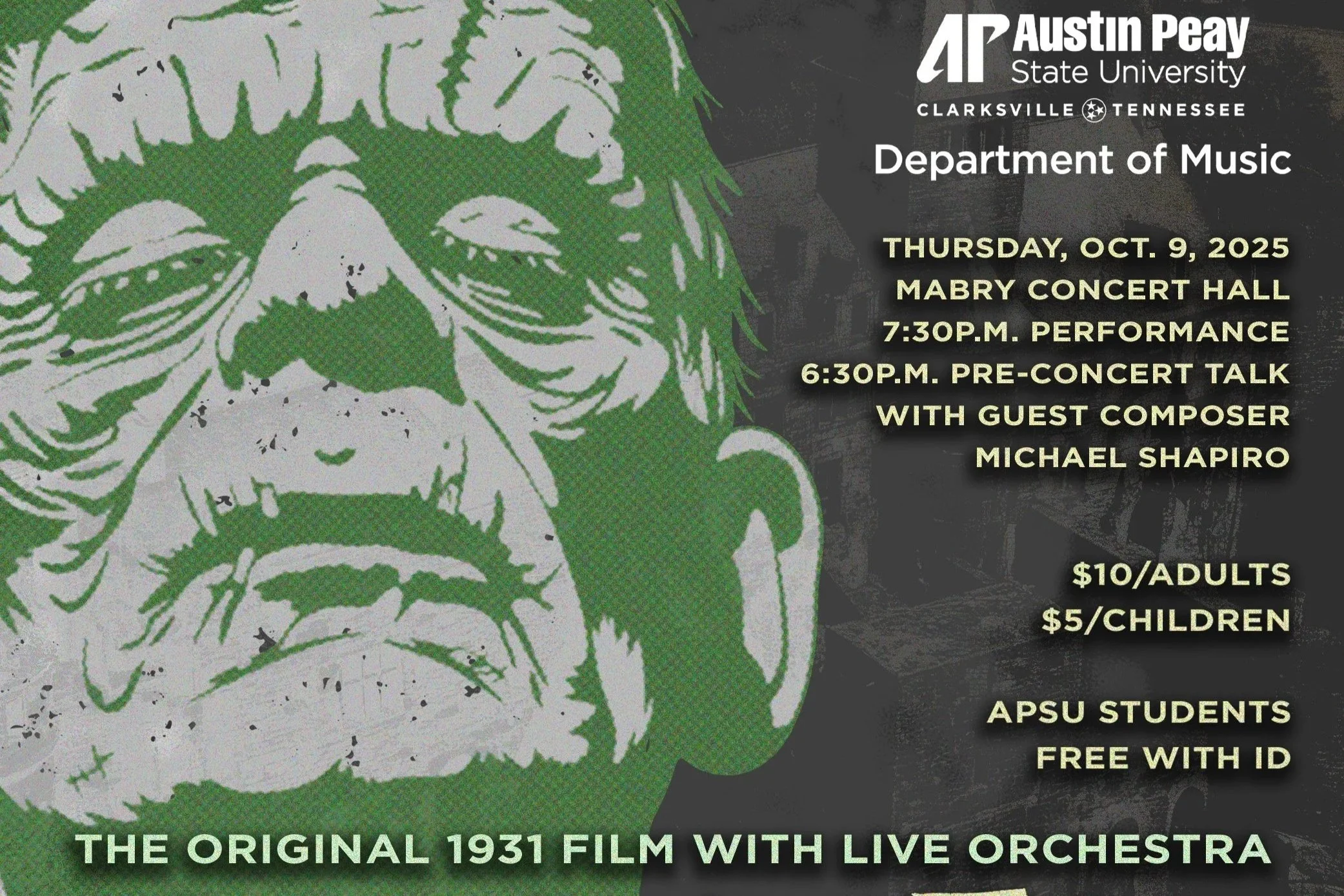 Frankenstein: The Movie Score