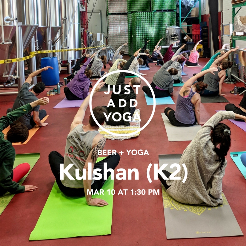 Beer + Yoga at Kulshan (K2) 