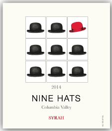Nine Hats Wines Logo | Just Add Yoga Partner Venue